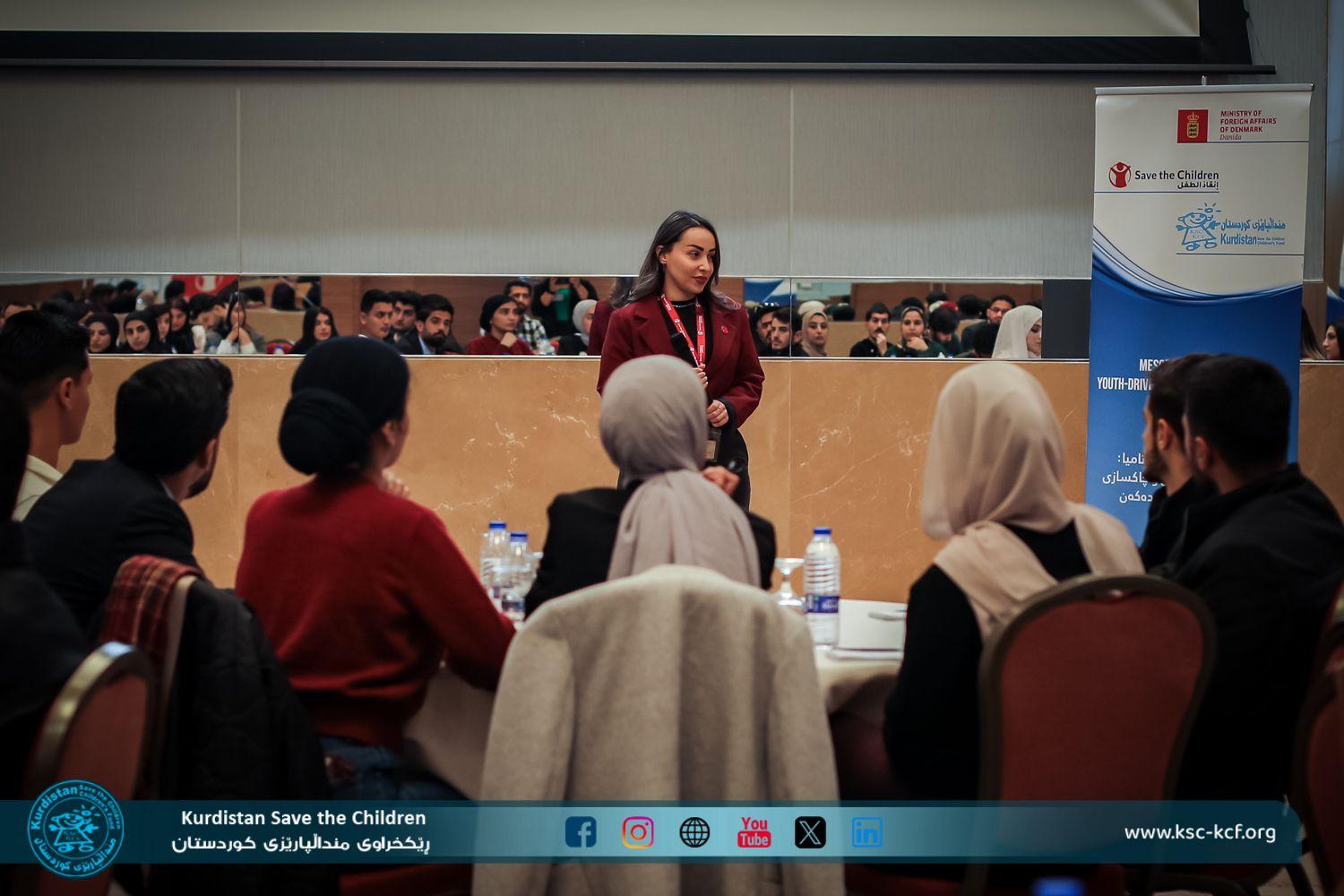 منظمة حماية الأطفال – كوردستان و منظمة إنقاذ الطفل العالمية تطلقان مشروعًا اجتماعيًا رائدًا بقيادة الشباب في إقليم كردستان