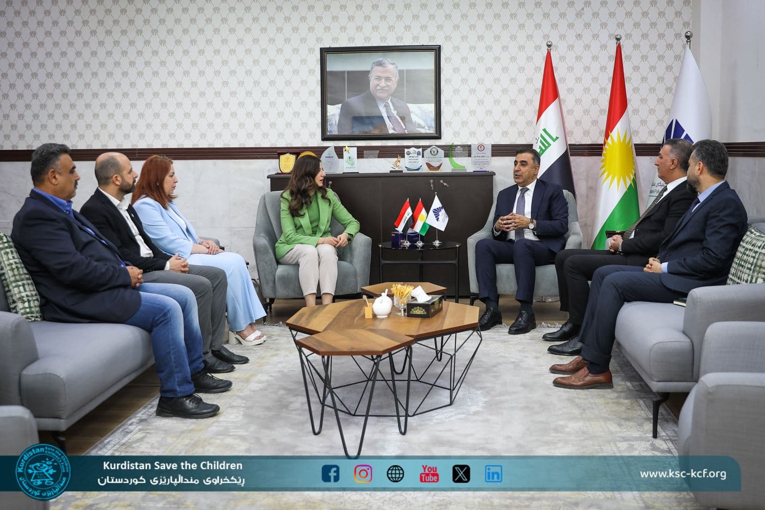 KSC Strengthens Collaboration with Professors from Slemani Polytechnic University on Staff Development