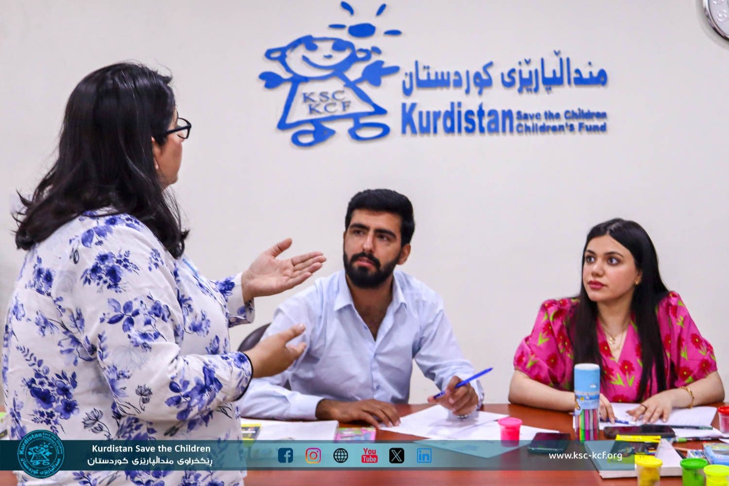 منداڵپارێزی کوردستان ڕاهێنان بۆ گەنجان دەڕەخسێنێت لە بواری لە بواری حکومڕانی مافەکانی منداڵان لە ڕێگەی دەستپێشخەری  میزۆپۆتامیا